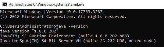 Java version output - How to install JDK